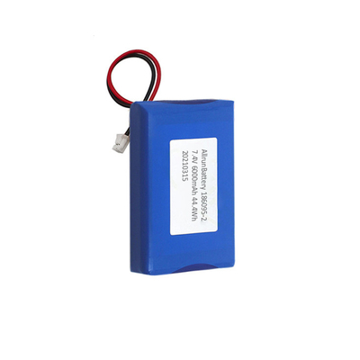 2S1P 6000mAh بطارية ليثيوم بوليمر حزمة 7.4 فولت 6000 مللي أمبير بطارية ليبو