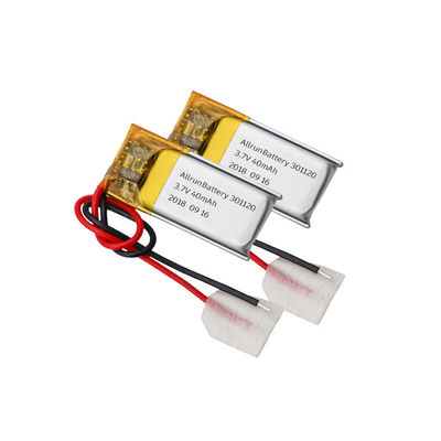 ضوء مخصص بطارية ليثيوم قابلة للشحن 3.7V 40mAh للنماذج الأولية