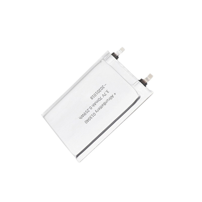 TBD 3.7V 70mAh بطارية LiPo رفيعة جدًا للعلامات الإلكترونية RFID