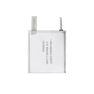 OEM 1C 3.7V 300mAh بطارية ليثيوم بوليمر رفيعة للغاية لمشغل MP5