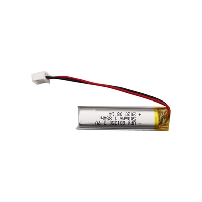 3.7V 500mAh 801350 مخصص بطارية ليثيوم أيون ضيقة للغاية لأقلام القراءة