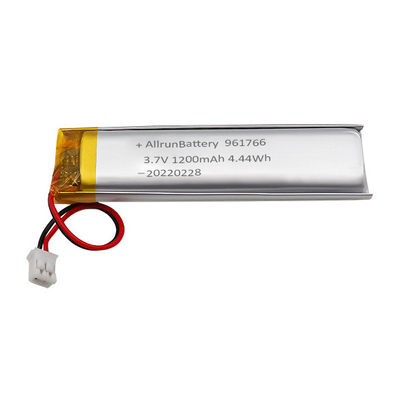 3.7V 1200mAh حزم بطاريات ليثيوم بوليمر مخصصة ضيقة للغاية للأجهزة الطبية المحمولة