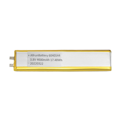 الاستقرار 4600mAh 3.8V مخصص بطارية LiPo ضيقة للغاية لأداة الكشف