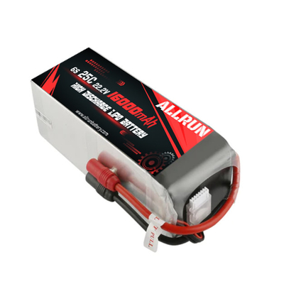 أدوات الطاقة حزمة بطارية LiPo عالية التفريغ 25C 22.2V 6S 16000mAh