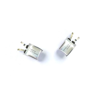 الموثوقية العالية بطارية LiPo الصغيرة 10mAh 3.7V خلايا بطارية ليثيوم بوليمر