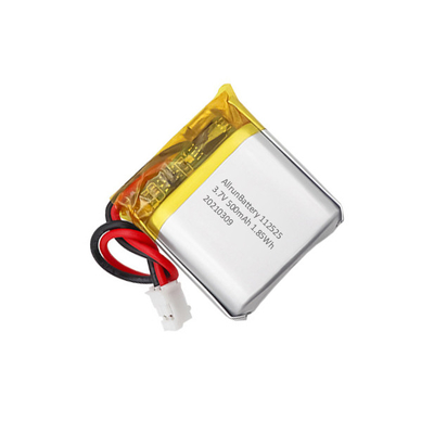 حزمة بطارية IoT مربعة قابلة لإعادة الشحن 3.7V 500mAh بطارية LiPo