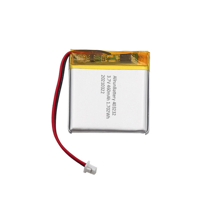 3.7V 460mAh ضوء IoT بطارية حزمة قابلة للشحن حزمة بطارية LiPo مربع
