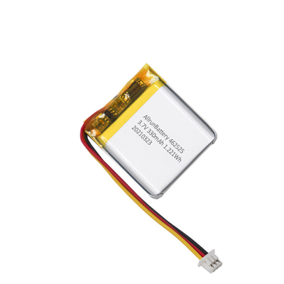قابلة للشحن 3.7V 330mAh بطارية على شكل مربع / حزمة بطارية LiPo
