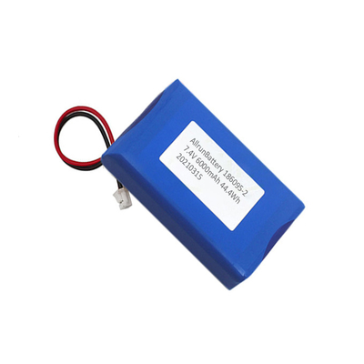 2S1P 6000mAh بطارية ليثيوم بوليمر حزمة 7.4 فولت 6000 مللي أمبير بطارية ليبو