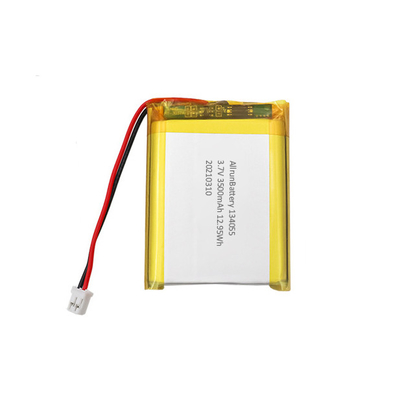 مخصص 3.7V 3500mAh بطارية على شكل مستطيل / بطارية LiPo 134055