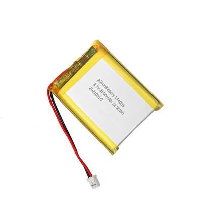 مخصص 3.7V 3500mAh بطارية على شكل مستطيل / بطارية LiPo 134055