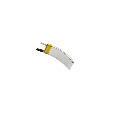 3.7V 30mAh 250727 بطارية LiPo المنحنية القابلة لإعادة الشحن للمنتجات التي يمكن ارتداؤها