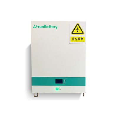 خلية منشورية مثبتة على الحائط Lifepo4 بطارية RS485 / CAN 51.2V 100ah بطارية ليثيوم