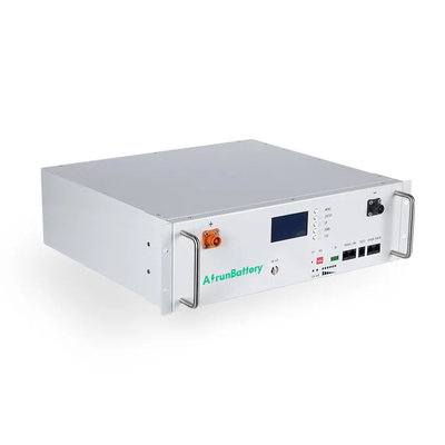 20KW 48V 51.2V حزمة بطارية تخزين الطاقة تكويم خادم الرف بطارية LiFePO4